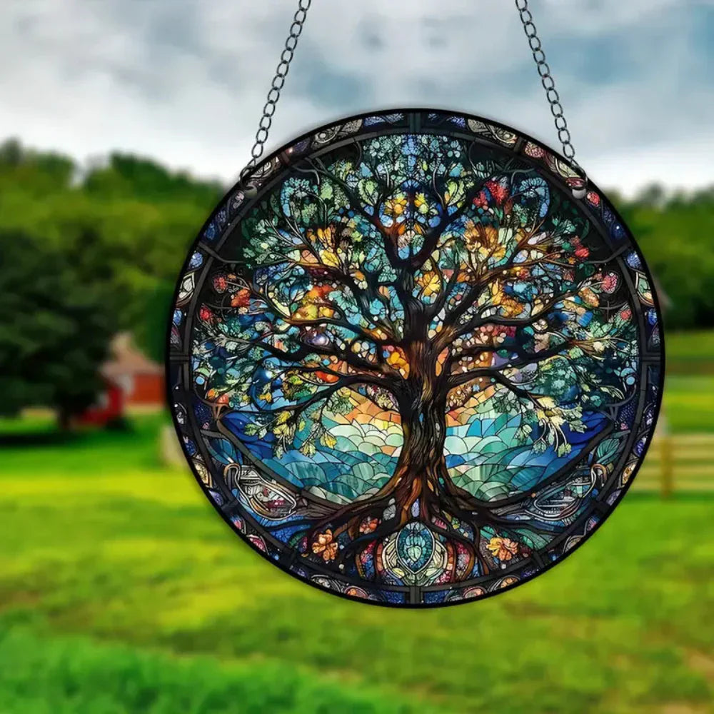 Avelena | Sunshine Catcher – Kristall Fenster Ornament mit Regenbogenlichteffekten