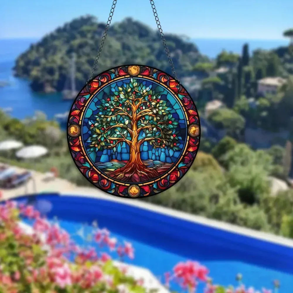 Avelena | Sunshine Catcher – Kristall Fenster Ornament mit Regenbogenlichteffekten