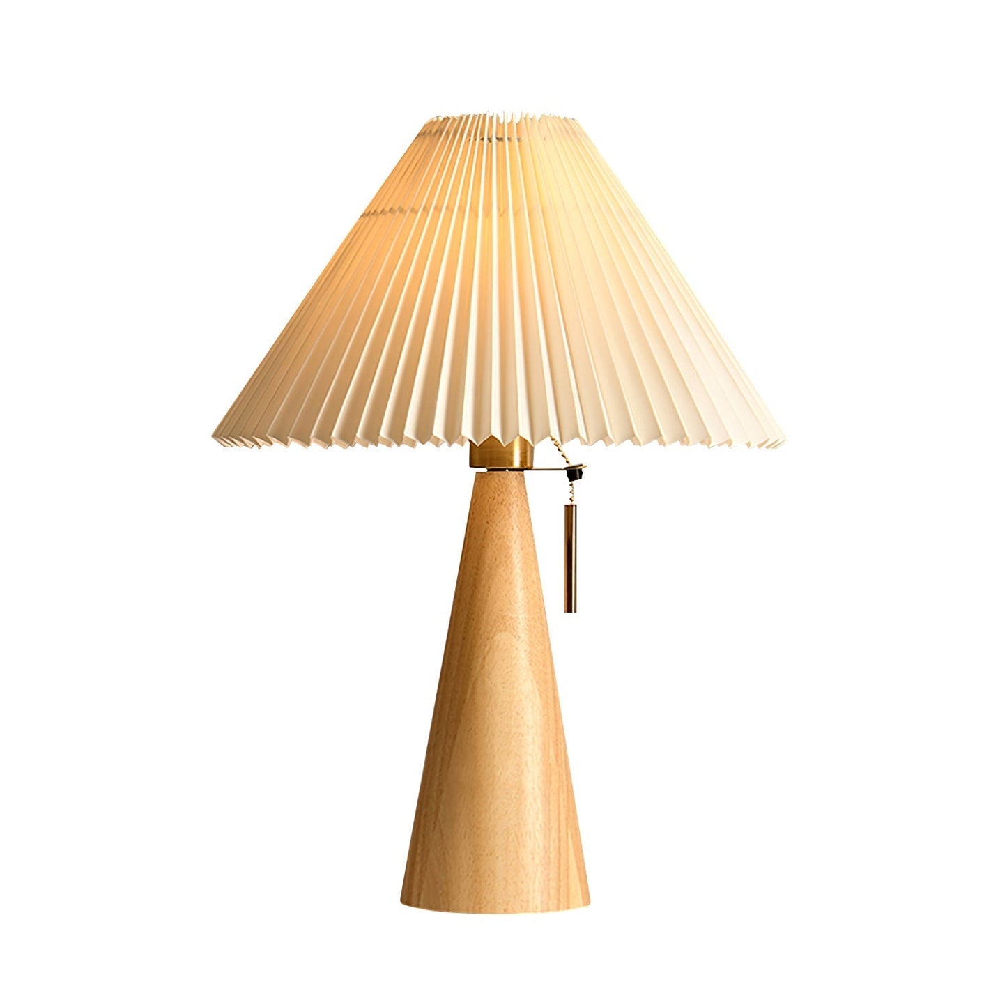 Avelena | AntiqueRadiance – Elegante Holz- und Metalltischlampe
