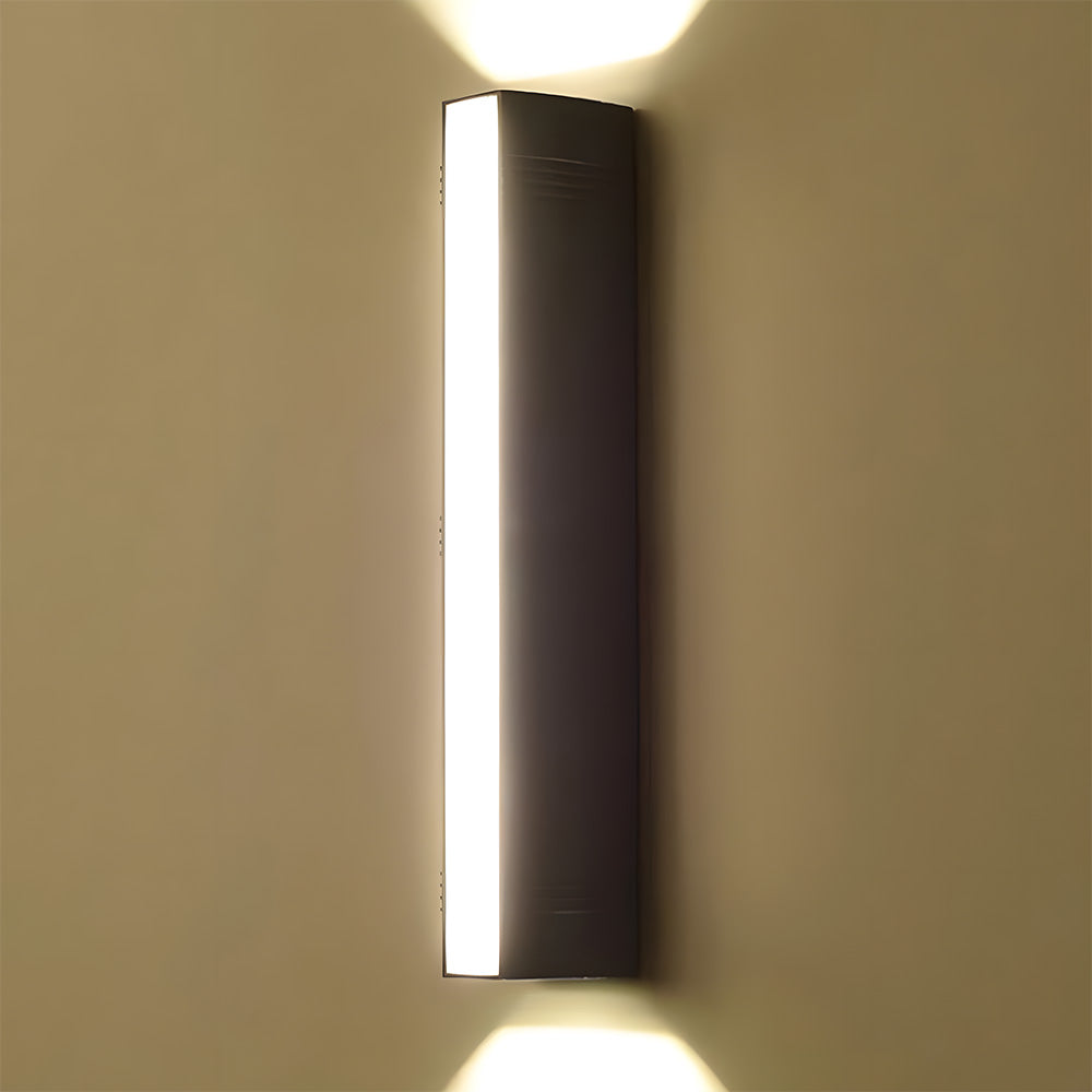 Avelena | Ultra-helle Außen-LED-Wandleuchte – Modernes wasserdichtes Up & Down-Design für Garten, Terrasse und Eingänge