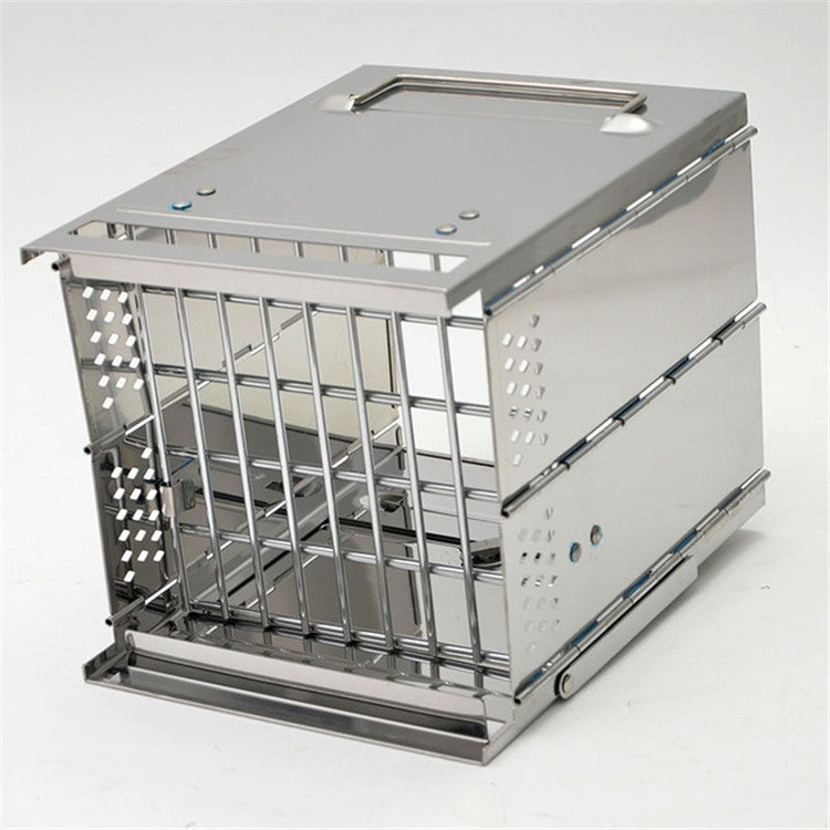 Avelena | Tragbarer Edelstahl Klappgrill Holzkohlegrill Grill Outdoor Camping Holzofen