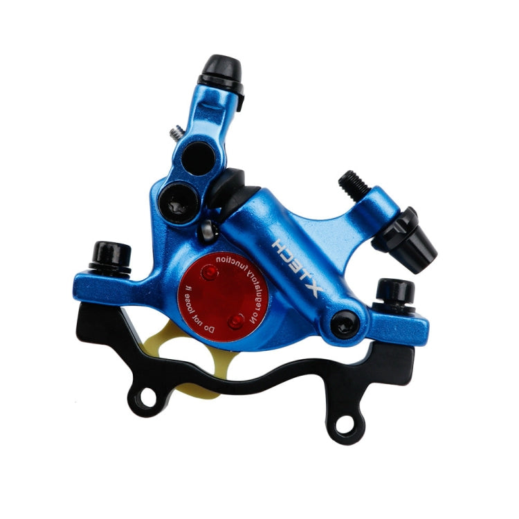 Avelena | ZOOM HB100 Mountainbike Hydraulikbremszange Faltbike Kabelzug Hydraulikscheibenbremszange, Stil:Hinten(Blaue)