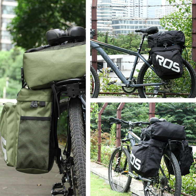 Avelena | ROSWHEEL Fahrrad Rucksack, Stil:Grün