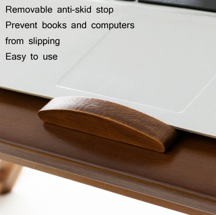 Avelena | 741ZDDNZ Bett Benutzung Klappbare Höhenverstellbare Laptop Tisch Wohnheim Studium Tisch, Spezifikation: Klassische Teefarbe 64cm Dicke Bambus
