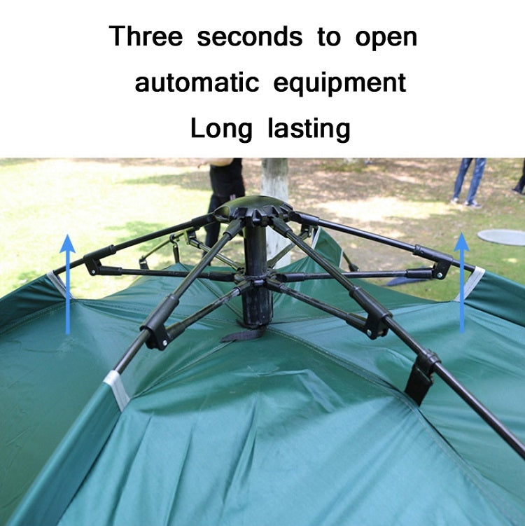 Avelena | TC-014 Outdoor Strand Reise Camping Automatische Feder Multi-Person Zelt Für 3-4 Personen (Grün)