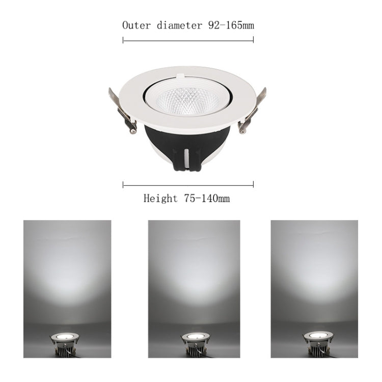 Avelena | 35w Cutout 150mm LED Vollspektrum Pflanzenwachstumslicht