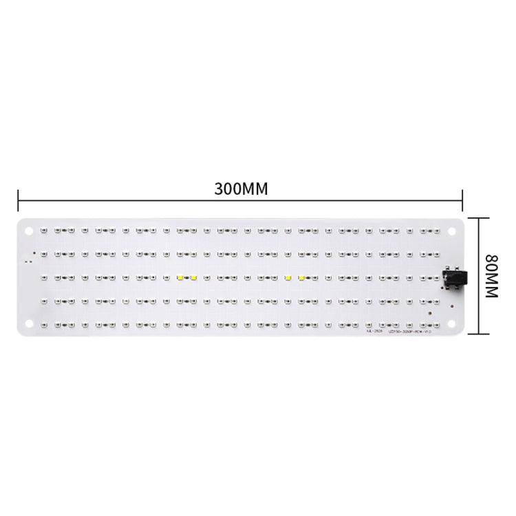 Avelena | 4 Köpfe 12V Full Spectrum Rot- und Blau Lichtpaneel Pflanzenwachstum Lampe Sämlingsfülllichter (EU-Stecker)