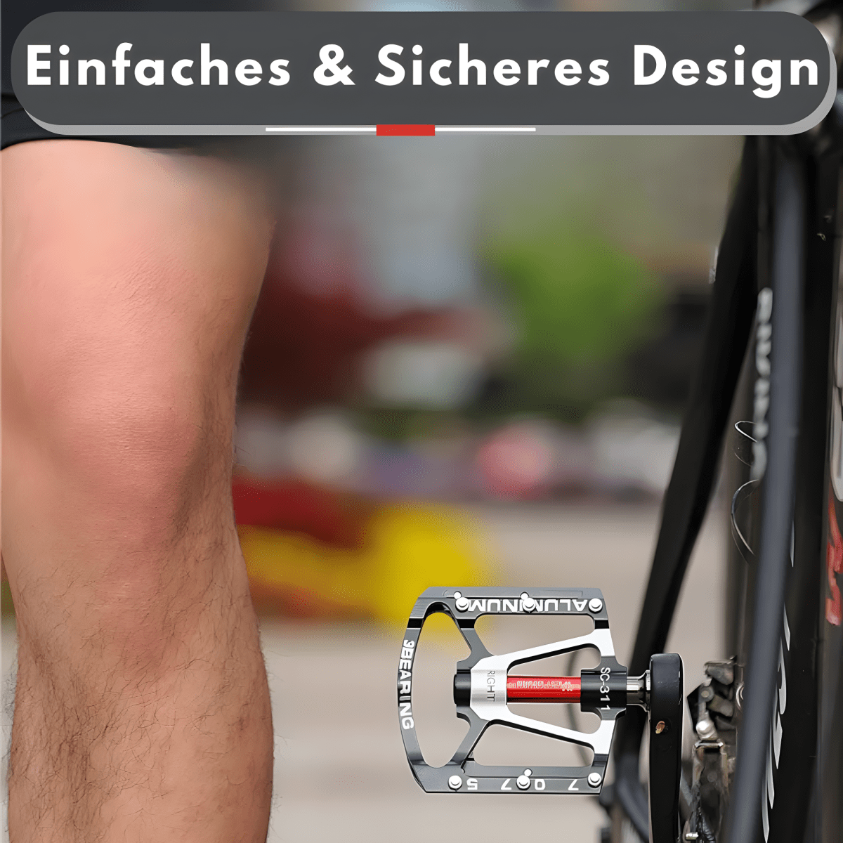 Avelena | Ultraleichte Anti-Rutsch-Fahrradpedale für maximalen Grip