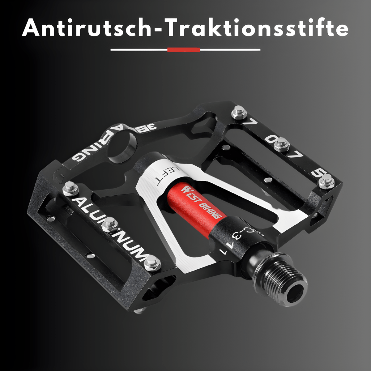 Avelena | Ultraleichte Anti-Rutsch-Fahrradpedale für maximalen Grip