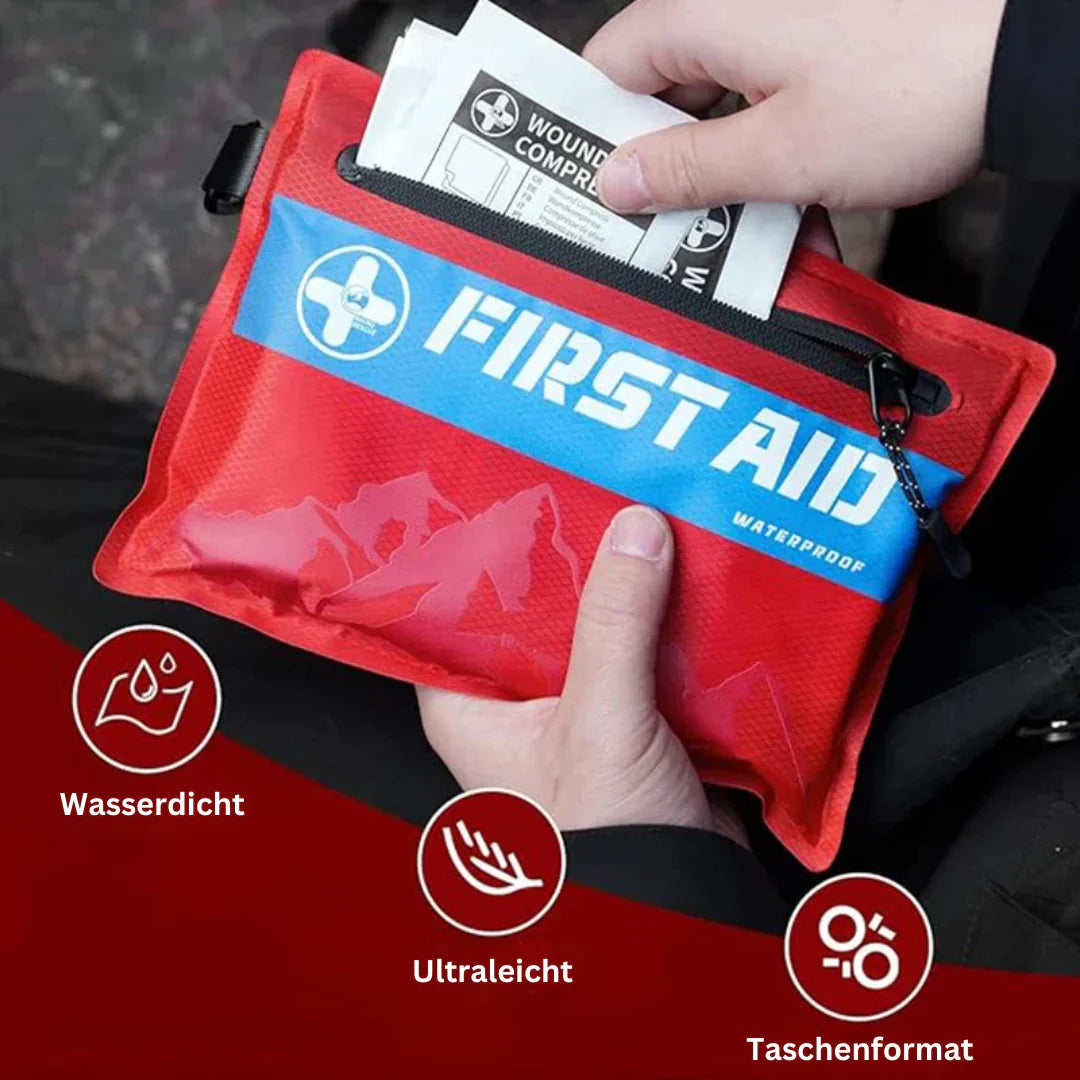 Avelena | Wasserdichtes First Aid Notfall-Set – Praktisches First Aid Kit Für Outdoor Und Reisen