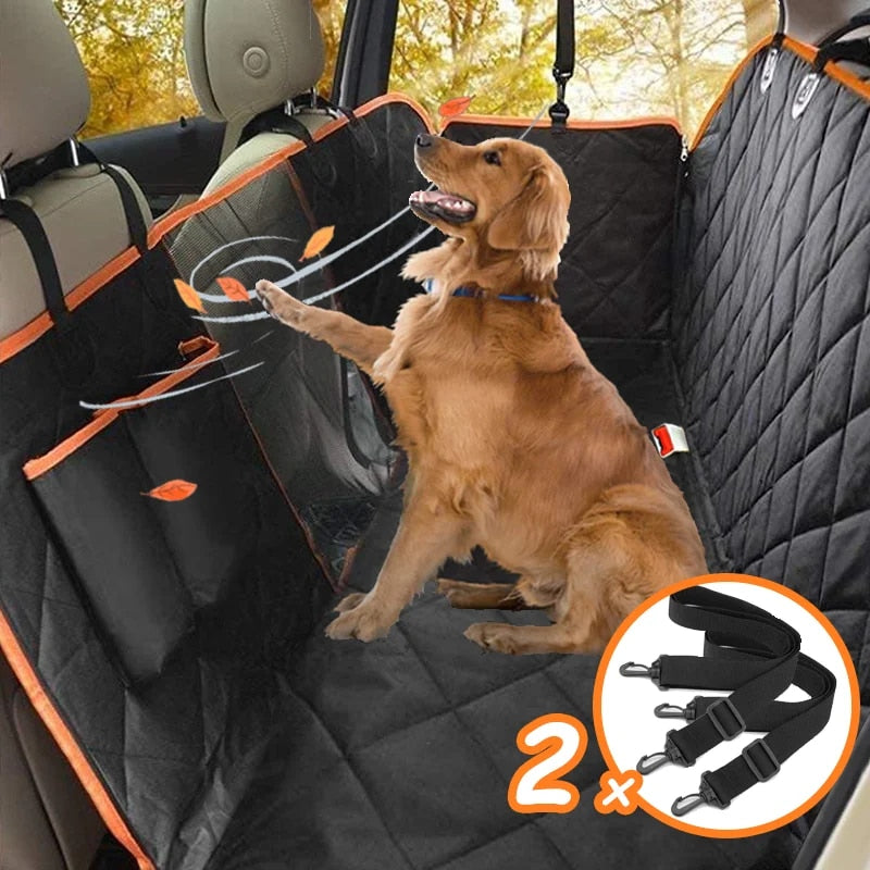 Avelena | TravelGuard – Wasserdichter Autositzschutz für Hunde mit gepolstertem Komfort