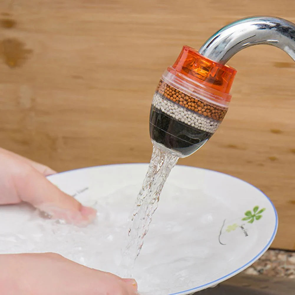 Avelena | Wasserhahnfilter mit Mineralperlen für sauberes und gefiltertes Leitungswasser