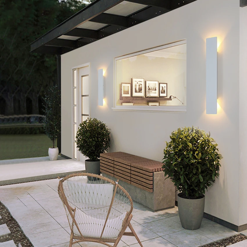 Avelena | Wetterfeste LED-Außenwandlampe | IP65-zertifiziert, energieeffizient & modernes Design für Garten- und Terrassennutzung