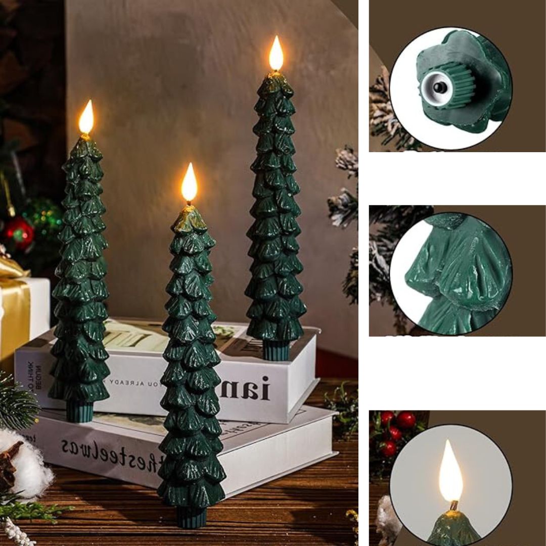 Avelena | Weihnachtliche LED Kerzenlichter