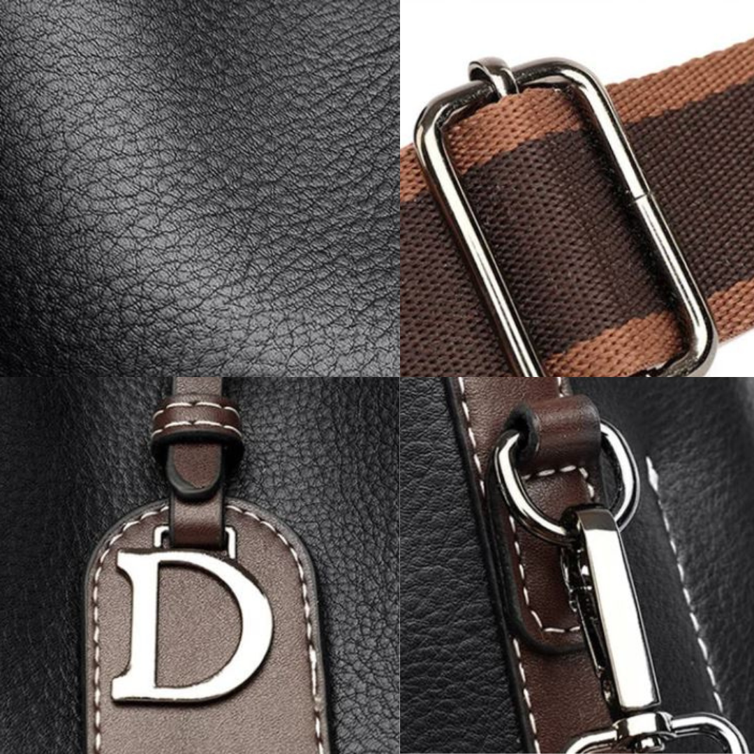 Avelena | ShoulderBag: Echtes Leder Nische Damen Umhängetasche