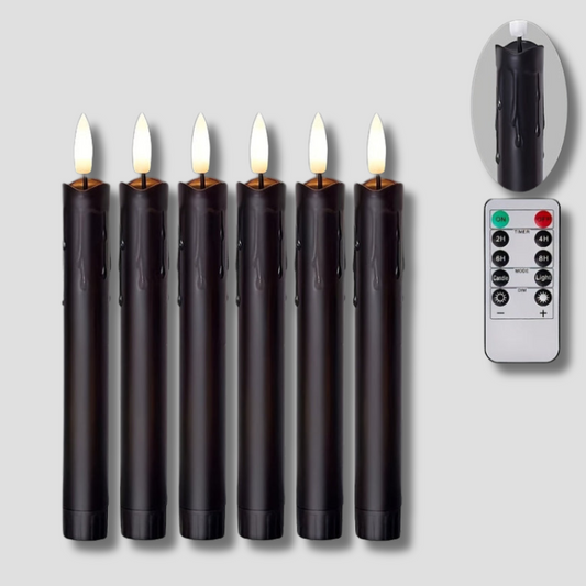 Avelena | WarmGlow - LED Kerzen Set mit Fernbedienung für Zuhause