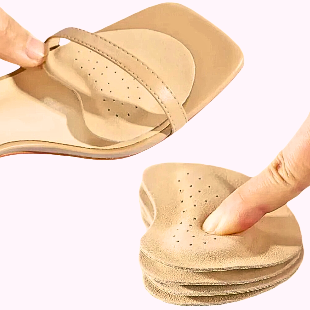 Avelena | Anti-Rutsch-Fußpolster für Sandalen – Schmerzlinderung für Damen