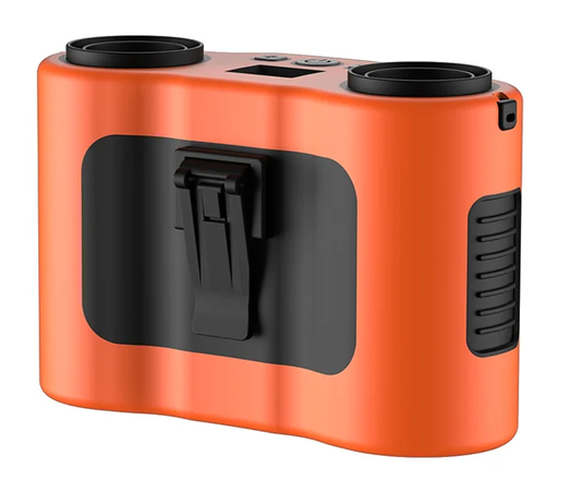 Avelena | Tragbarer Taillenklemmlüfter mit dualen Luftauslässen & 20.000mAh Akku – BreezeMate