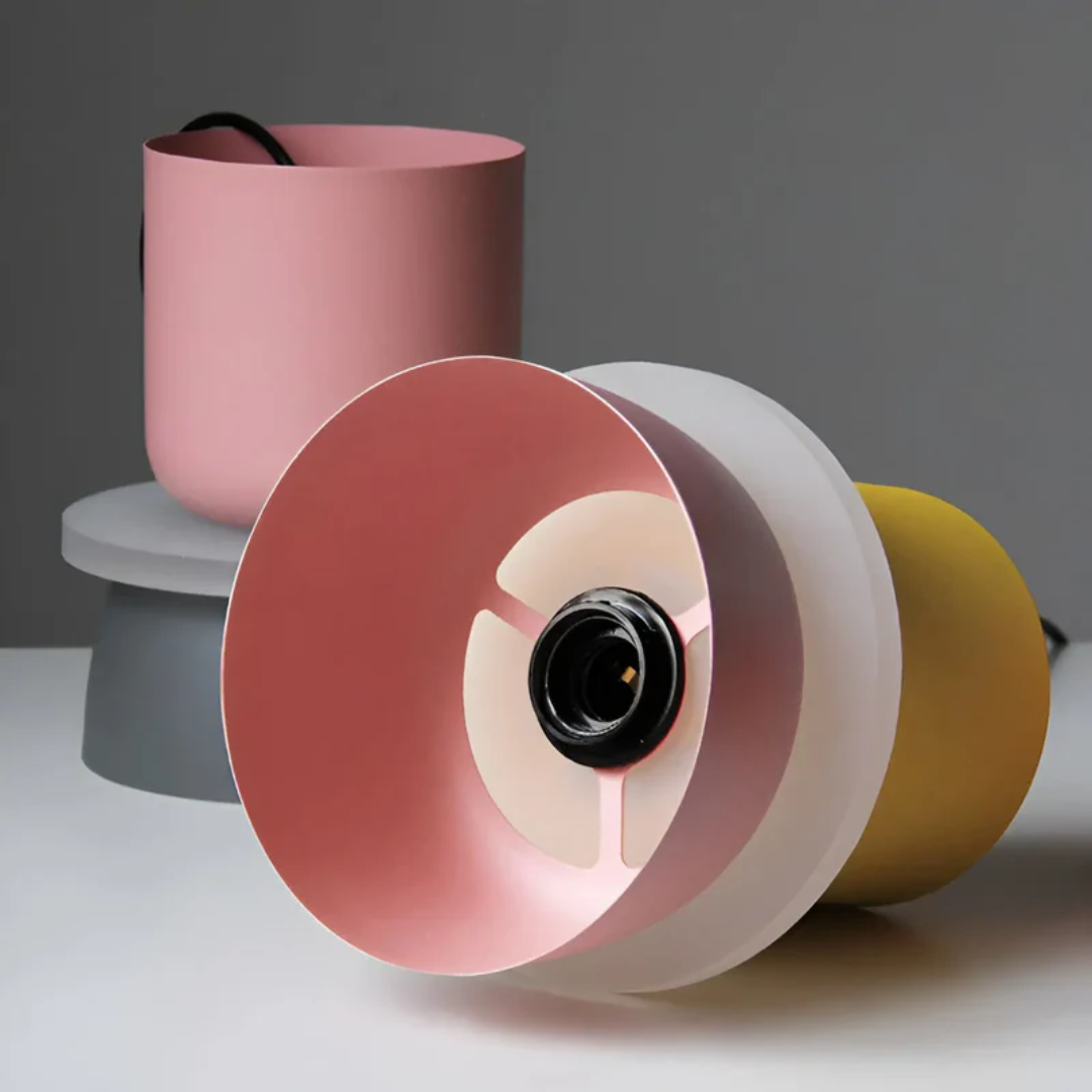 Avelena | VividGlow – Bunte Macaron LED Pendelleuchte | Modern, Stilvoll & Energieeffizient