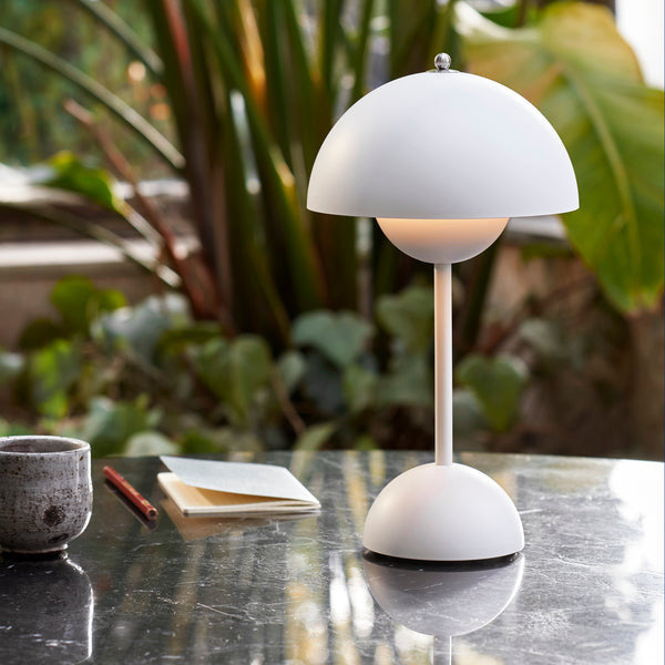 Avelena | Verstellbare Helligkeit Blumenpottlampe - Italienische wiederaufladbare Tischlampe VP3