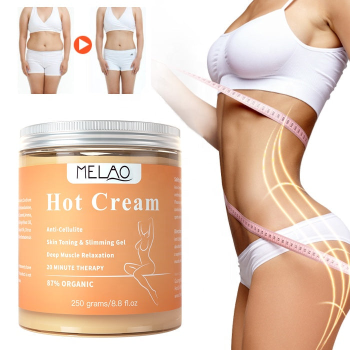 Avelena | Ultimative Formcreme – steigert die Fettverbrennung – reduziert Cellulite – 500 ml – Wanduhr