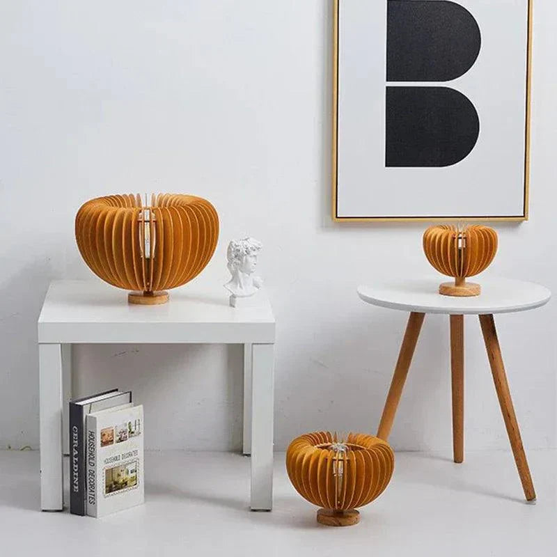 Avelena | WoodFlex - Flexible Holz Tischlampe