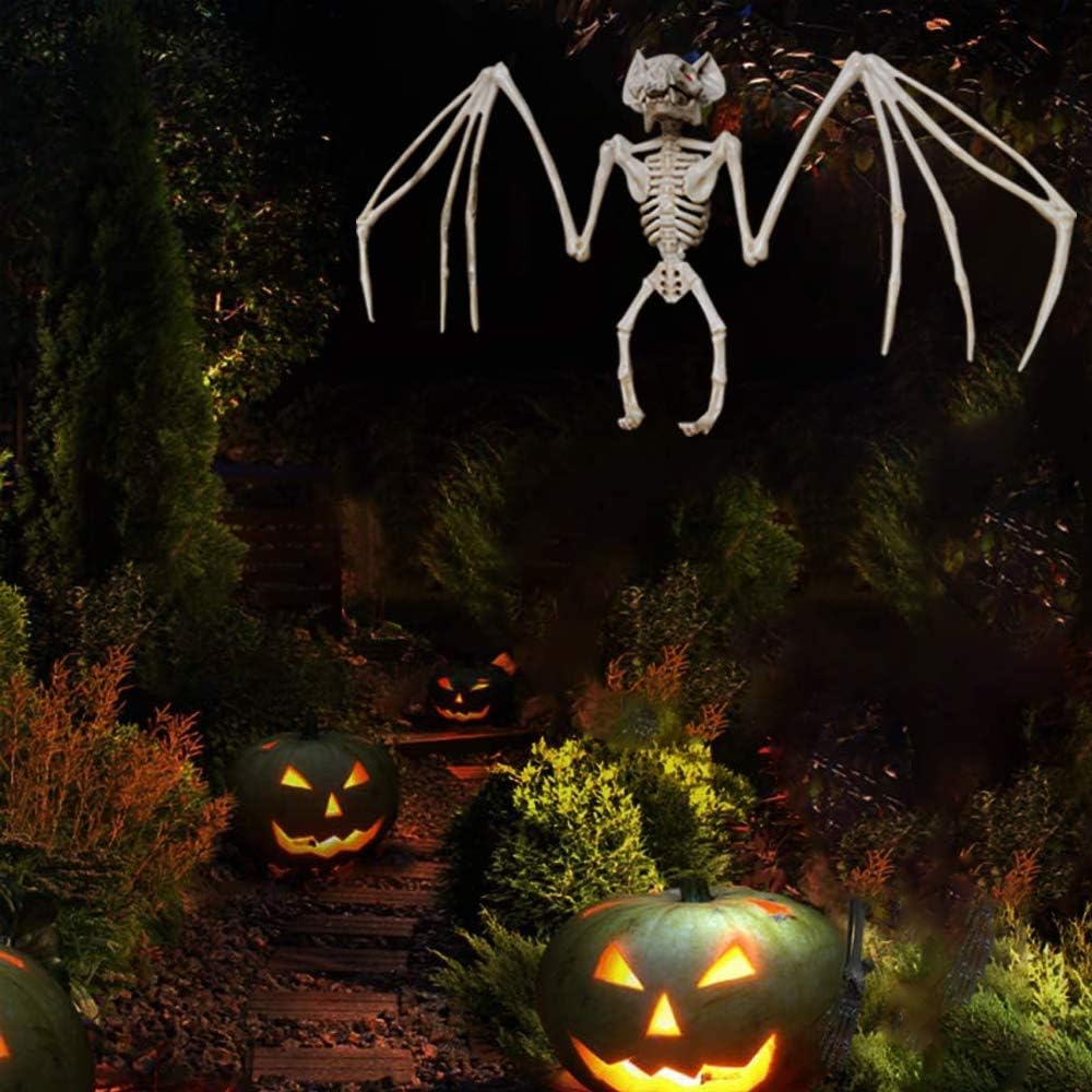 Avelena | SpookySkeleton – Gothische Wandkunst Hängedekoration für Halloween