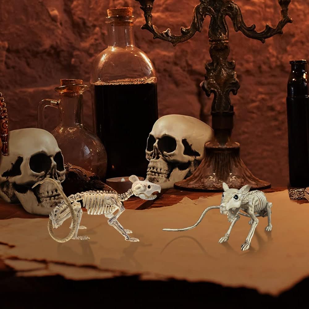 Avelena | SpookySkeleton – Gothische Wandkunst Hängedekoration für Halloween