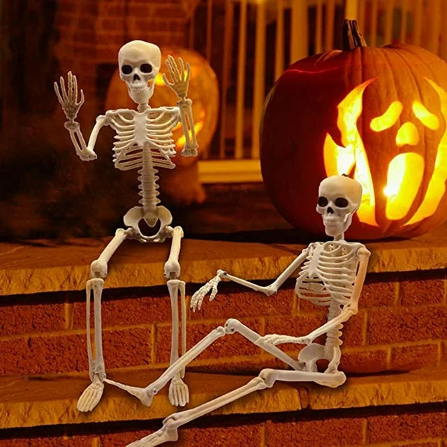 Avelena | SpookySkeleton – Gothische Wandkunst Hängedekoration für Halloween