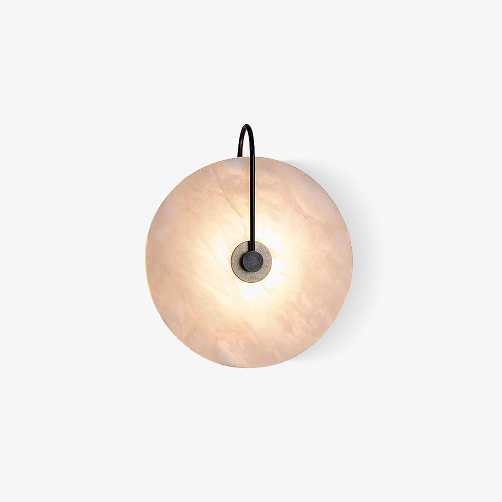 Avelena | Weiße Alabaster-Wandlampe