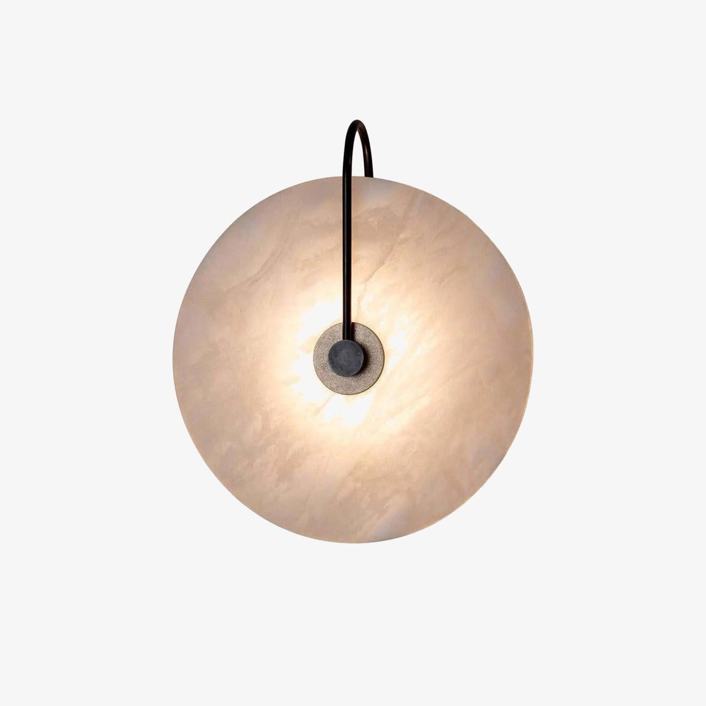 Avelena | Weiße Alabaster-Wandlampe