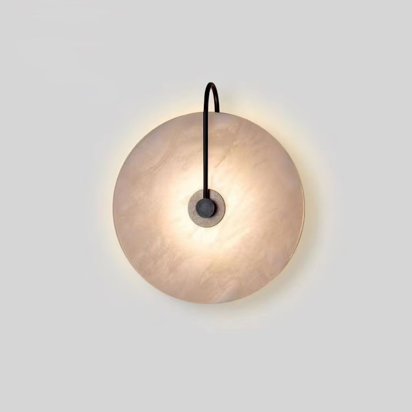 Avelena | Weiße Alabaster-Wandlampe