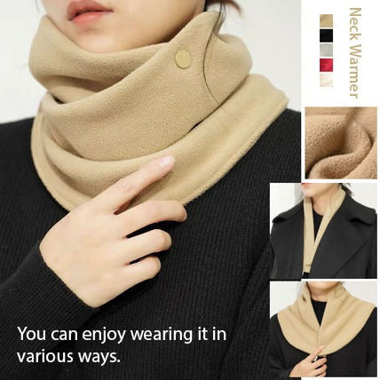 Avelena | Winter Fleece Hals Schal - Gemütlicher Halswärmer, Halswickler für kaltes Wetter