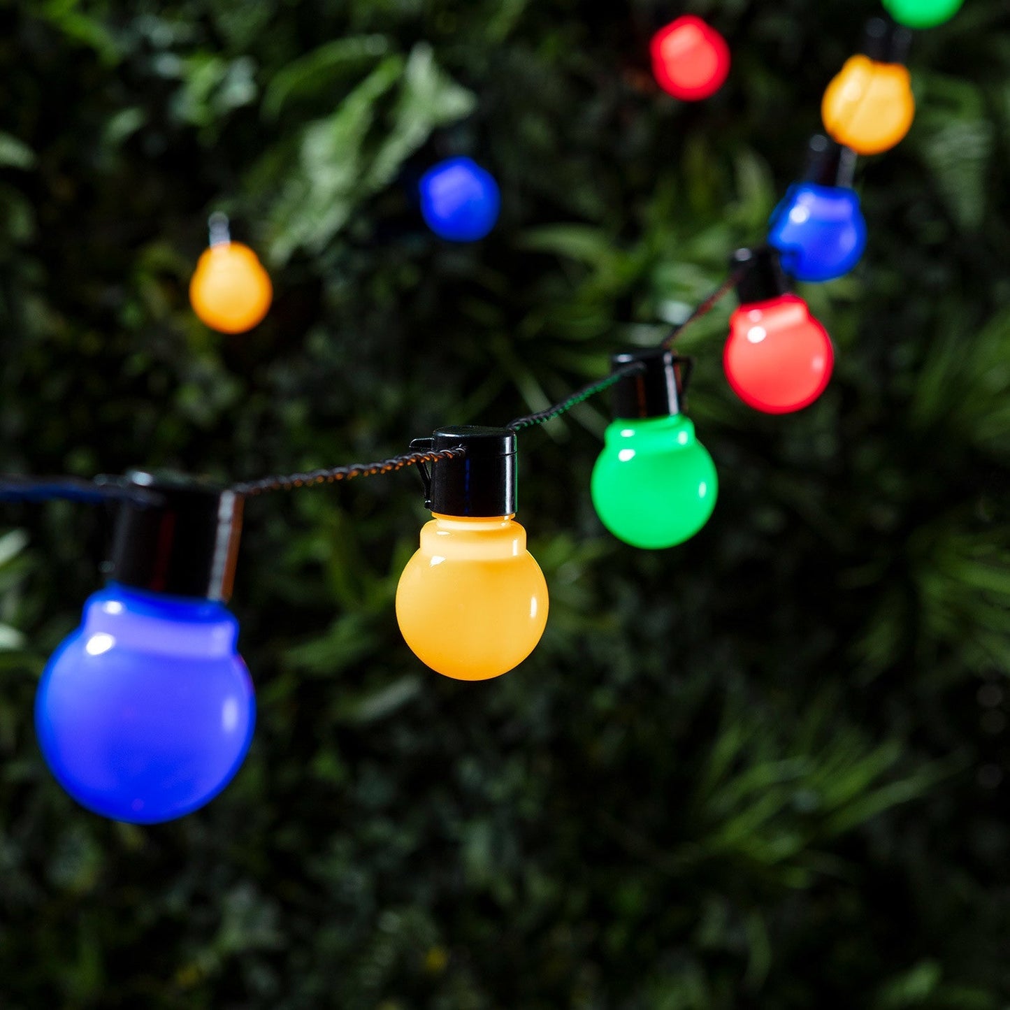 Avelena | 30er LED Fiesta Party Lichterkette bunt