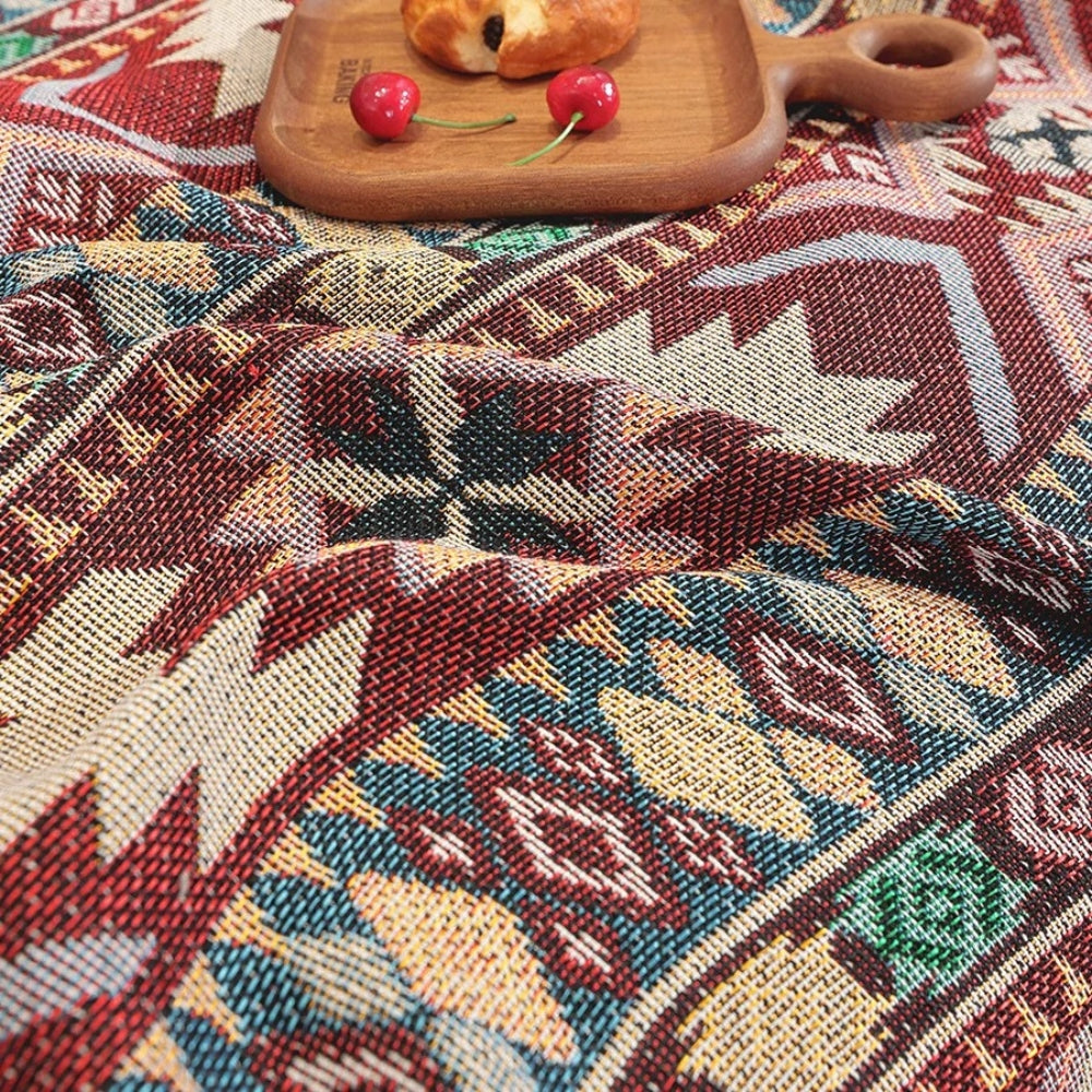 Avelena | Zarela Boho Chenille Sofabezug