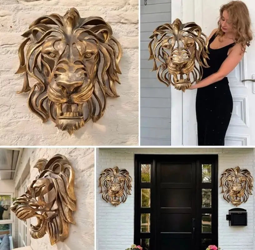 Avelena | RegalRoar Lion - Löwenkopf Wandskulptur