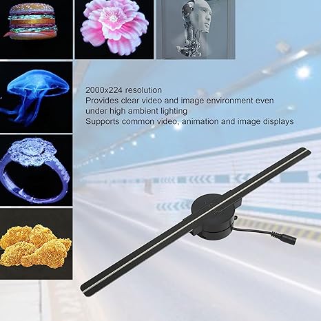 Avelena | 3D Hologramm LED Ventilator Projektor