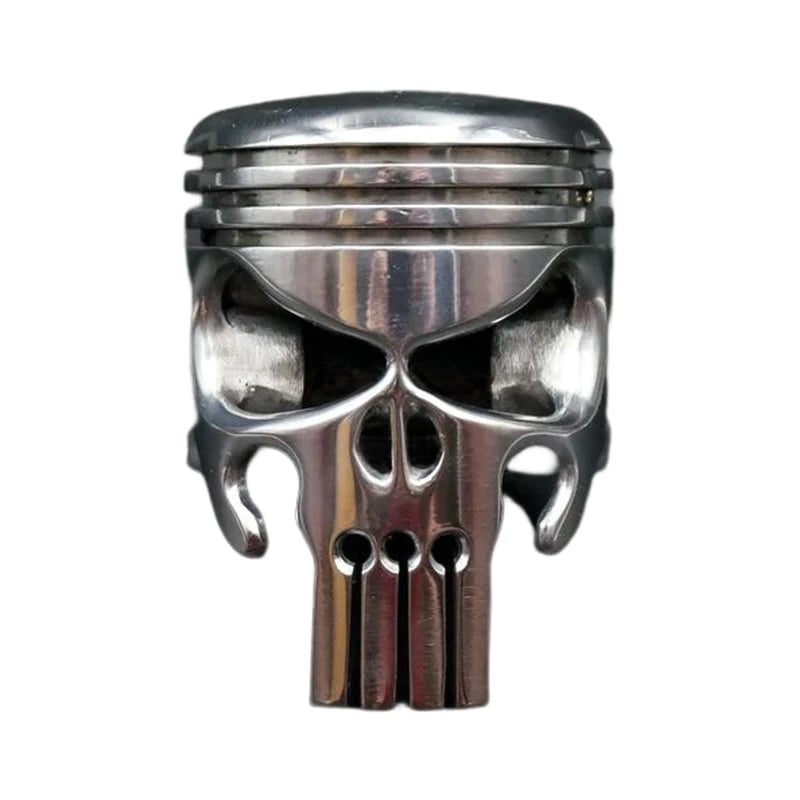 Avelena | Piston Art Skull Schlüsselanhänger