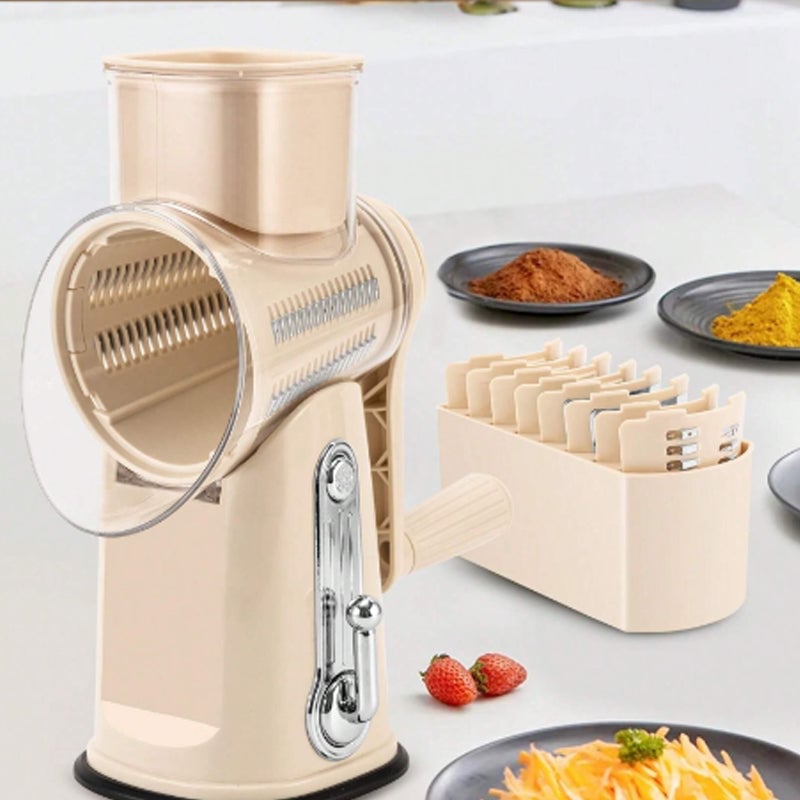 Avelena | 5 in 1 Käse Gemüse Reibe mit Griff