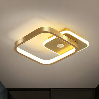 Avelena | MotionGlide PIR-Bewegungssensor LED Deckenleuchte | Intelligente Beleuchtung | Energieeffizient | Perfekt für Flur & Badezimmer