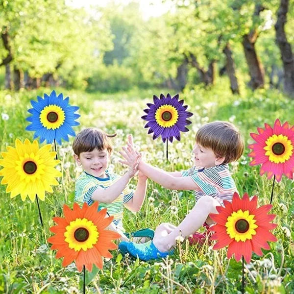 Avelena | Suncharm Bunter Sonnenblumen-Windmühle