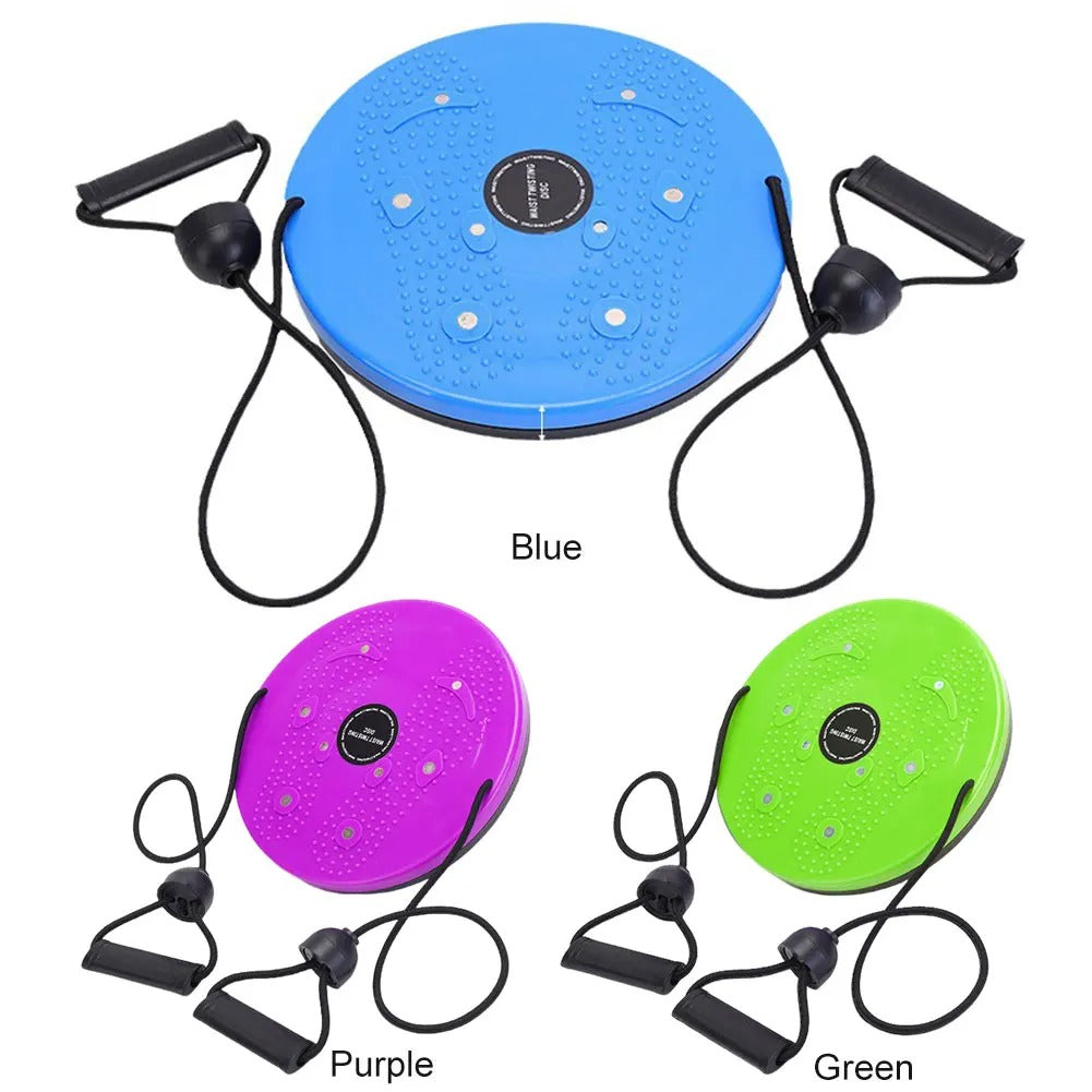 Avelena | Taille Flüster Drehplatte Pro | Magnetisches Massage Balance Board für Kernstärke & Taillentraining zu Hause