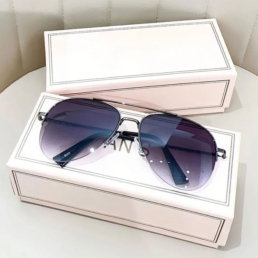Avelena | AEROVIEW SHADES – Gradienten-Pilotensonnenbrillen mit UV400-Schutz für Herren
