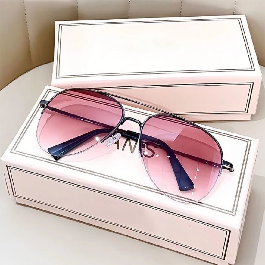 Avelena | AEROVIEW SHADES – Gradienten-Pilotensonnenbrillen mit UV400-Schutz für Herren
