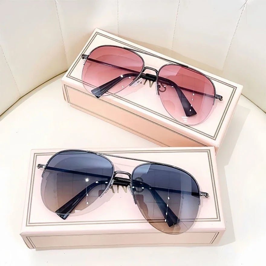 Avelena | AEROVIEW SHADES – Gradienten-Pilotensonnenbrillen mit UV400-Schutz für Herren