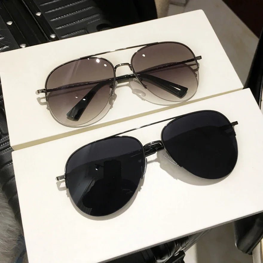 Avelena | AEROVIEW SHADES – Gradienten-Pilotensonnenbrillen mit UV400-Schutz für Herren