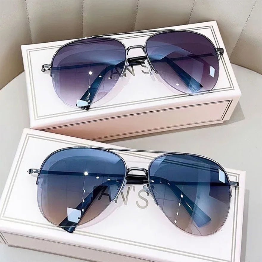Avelena | AEROVIEW SHADES – Gradienten-Pilotensonnenbrillen mit UV400-Schutz für Herren