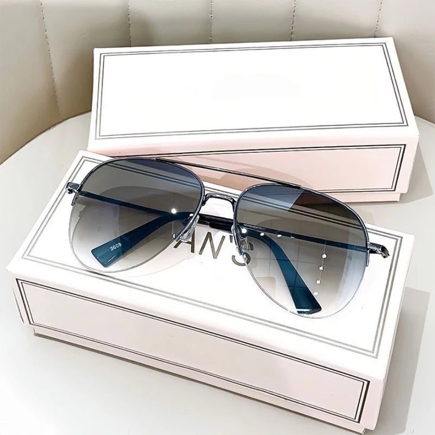 Avelena | AEROVIEW SHADES – Gradienten-Pilotensonnenbrillen mit UV400-Schutz für Herren