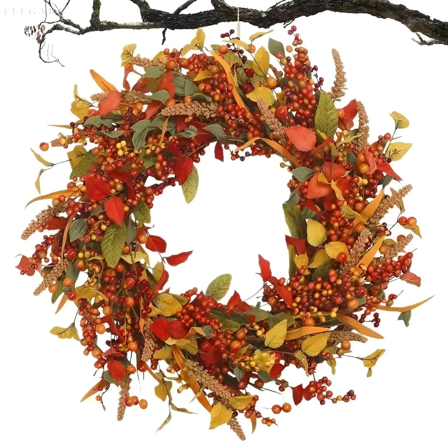 Avelena | AmberLeaf Herbst Rattan Kranz
