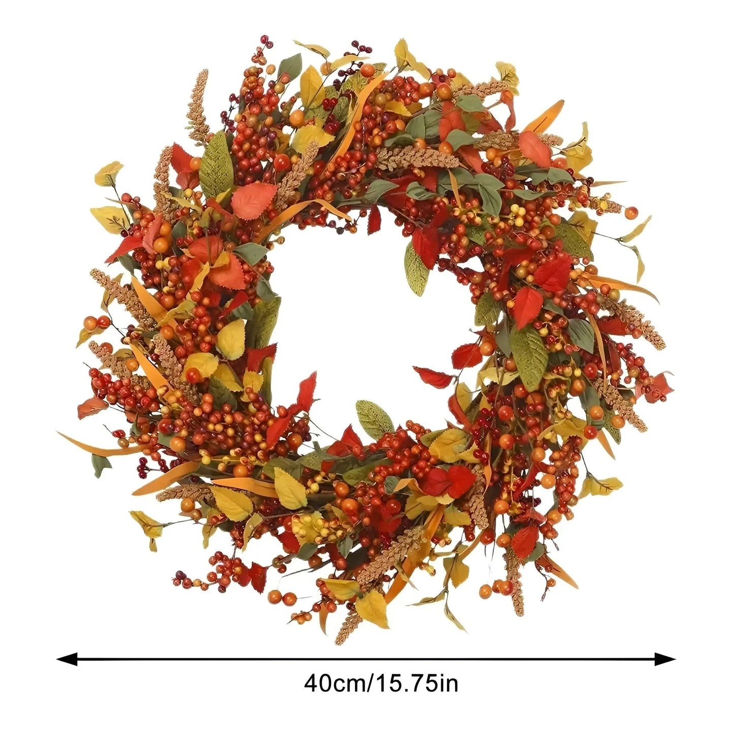 Avelena | AmberLeaf Herbst Rattan Kranz